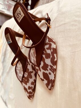 Dolce Vita Leopard Mesh Sandals - Sz 7.5 NWT